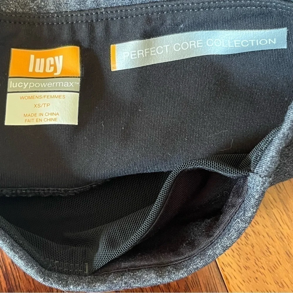 Lucy Powermax Perfect Core Capri Leggings XS Gray
